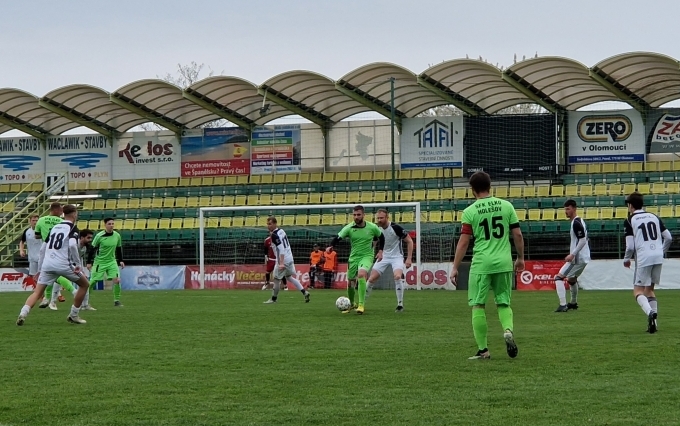 1. HFK Olomouc : SFK ELKO Holešov A 1:3 (0:0)